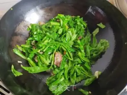 Make Wheat fried meat step 4