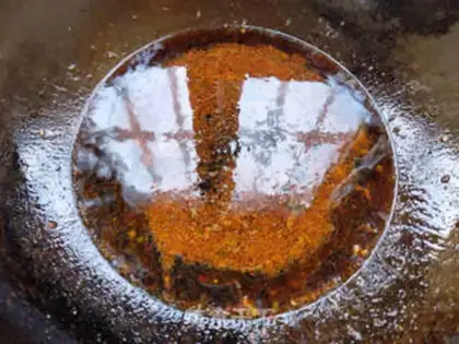 Make Red-burned mackerel step 7