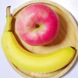 Make Banana apple lamb milk step 0