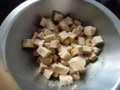 Make Tofu onions step 4