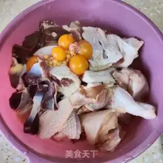 Make A chicken with herbs step 1