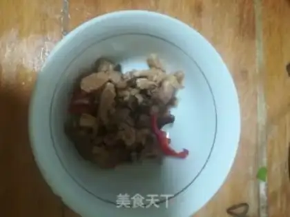 Make Celery and lamb fried rice powder step 2