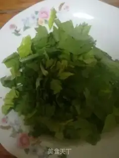 Make Celery and lamb fried rice powder step 3
