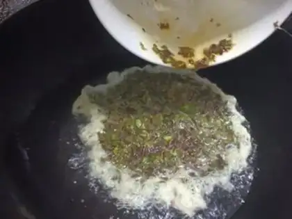 Make Eggs from the fragrance stand step 5