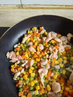 Make Slurpy chicken step 8
