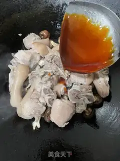 Make Ink fish and pig feet step 7