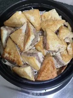 Make Golden mushrooms and tofu step 9