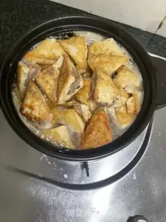 Make Golden mushrooms and tofu step 11