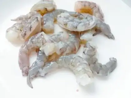 Make Emerald shrimp step 1