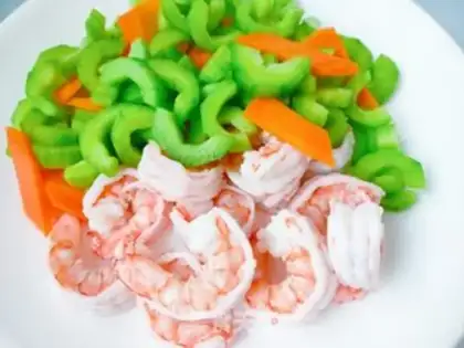 Make Emerald shrimp step 7