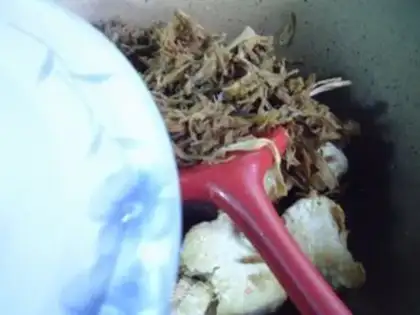 Make ♪ Tofu with dry vegetables ♪ step 5