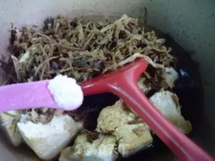 Make ♪ Tofu with dry vegetables ♪ step 7