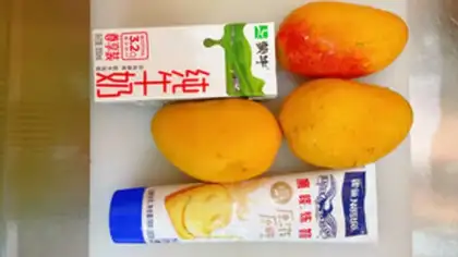 Make Ice mango milkshake step 0