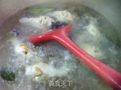 Make Curry chicken wings, chicken claws step 5