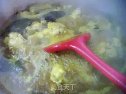 Make Curry chicken wings, chicken claws step 10