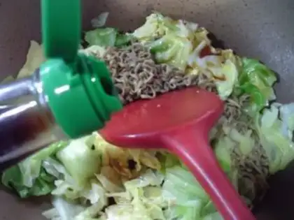Make Eggs and cabbage step 8
