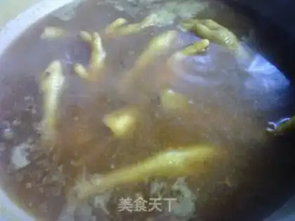 Make Salt chicken claws step 10