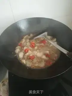 Make The lamb slag burns radish step 5