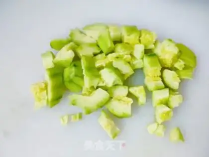 Make Cream of cucumber peanuts step 3