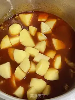 Make Cheese juice, potato oxen step 12