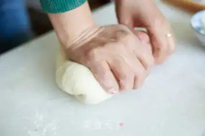 Make Porridge pork dumplings step 3