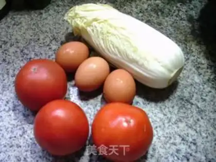 Make Tomato egg dolls step 0