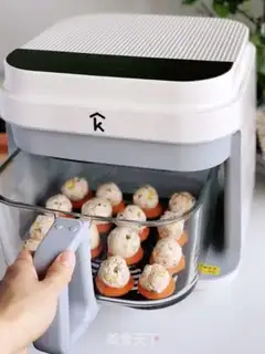 Make Air fried tofuballs step 3