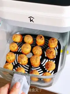 Make Air fried tofuballs step 5