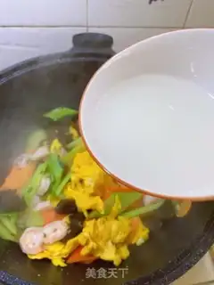 Make cucumber shrimp step 6