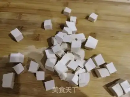 Make Red tofu step 0