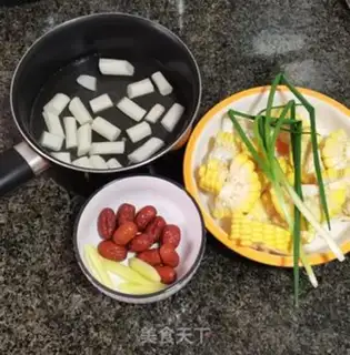 Make Corn steak soup step 2
