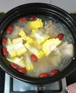 Make Corn steak soup step 3