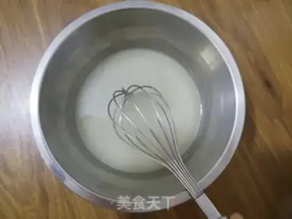 Make Blue cake step 1