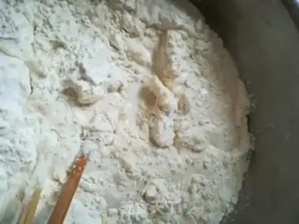 Make Barbecue roll step 1
