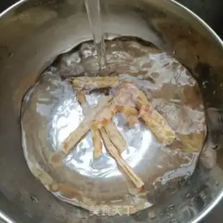 Make Sandsort five for peach pigeon soup step 1