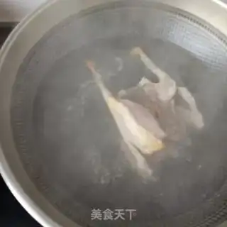 Make Sandsort five for peach pigeon soup step 2