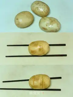 Make Potato on the organ step 0
