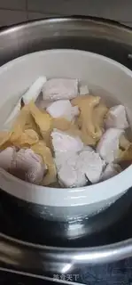 Make Sea-cracker geled meat soup step 4