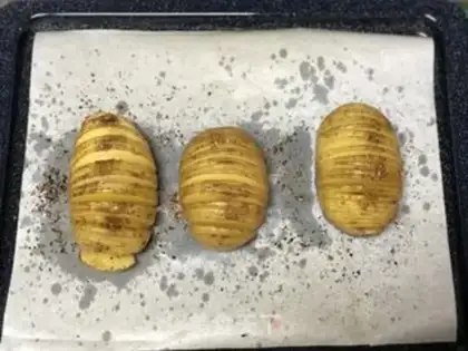 Make Potato on the organ step 2