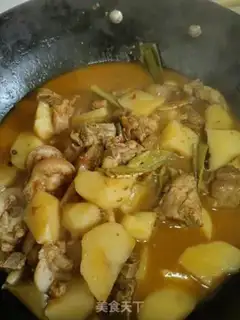 Make Pigtails burning potatoes step 7