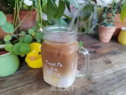 Make Spanish latte step 4