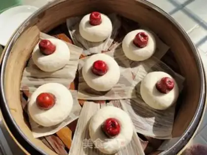 Make Soybean date buns step 7