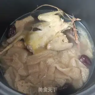 Make Sandsort five for peach pigeon soup step 9