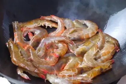 Make Abalone chicken, shrimp step 0