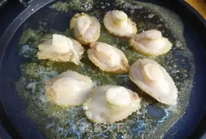 Make Abalone chicken, shrimp step 1