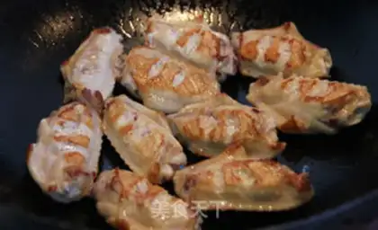 Make Abalone chicken, shrimp step 2