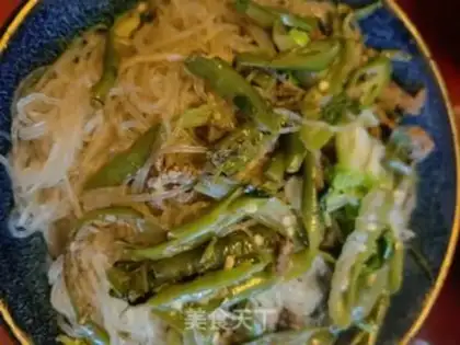Make Pilla meat, sweet pea powder step 8