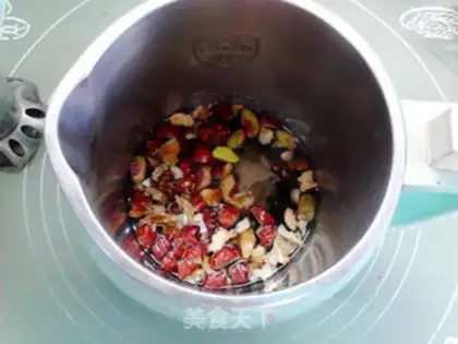 Make ♪ Red-tree pistachio black soy ♪ step 2