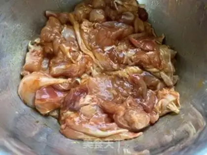 Make A fried chicken leg step 2