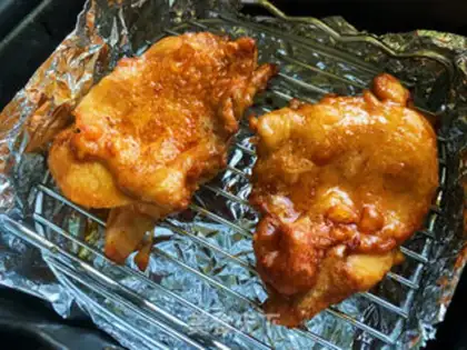 Make A fried chicken leg step 4